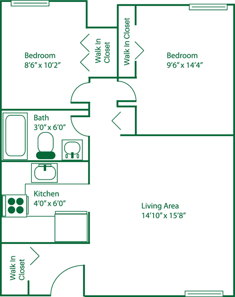 3819 Plane Tree Drive West 1-2 Beds Apartment for Rent - Photo Gallery 32